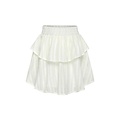 Pleat Collection Parker Skort White/Gold