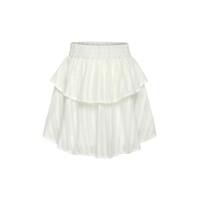 Pleat Collection Parker Skort White/Gold