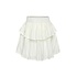 Pleat Collection Parker Skort White/Gold