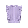 Pleat Collection Rowan Top Purple/Gold