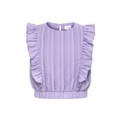 Pleat Collection Rowan Top Purple/Gold