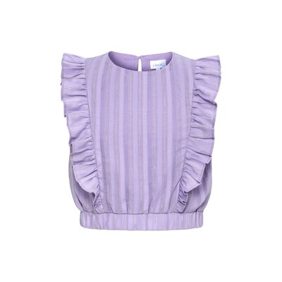 Pleat Collection Rowan Top Purple/Gold