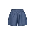 Pleat Collection Remi Shorts Soft Denim