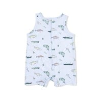 Angel Dear Fishing - Sleeveless Shortie Romper