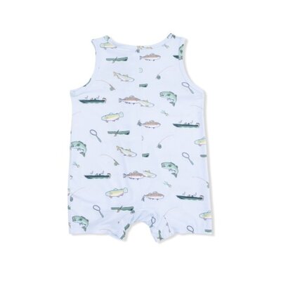 Angel Dear Fishing - Sleeveless Shortie Romper