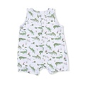Angel Dear Crayon Alligators - Sleeveless Shortie Romper