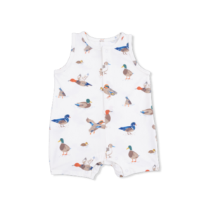 Angel Dear Ducks - Sleeveless Shortie Romper