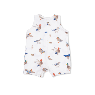 Angel Dear Ducks - Sleeveless Shortie Romper