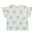 Mayoral Printed White S/S T-Shirt Palm Trees