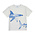 Mayoral White S/S Shirt with Sharks