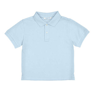 Mayoral Sky Blue Basic S/S Polo