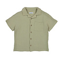 Mayoral Light Olive S/S Linen Shirt