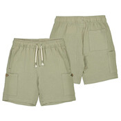 Mayoral Light Olive Linen Shorts