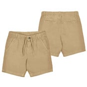 Mayoral Khaki Linen Bremuda Shorts