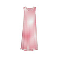 Mayoral Midi Sleeveless Red, Pink, and White Striped Dress