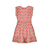 Mayoral Floral Print Coral Dress