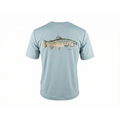 FINN Tidal Tech Tee Short Sleeve Brown Trout - Mist