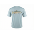 FINN Tidal Tech Tee Short Sleeve Brown Trout - Mist
