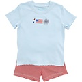 Itsy Bitsy Patriotic Short Set