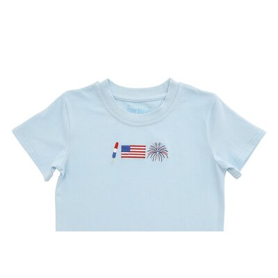 Itsy Bitsy Patriotic Short Set