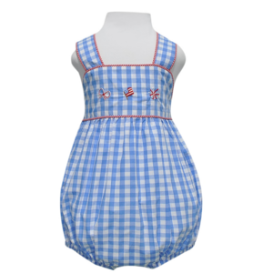 Remember Nguyen Red, White and Blue Bella Girl Sunsuit