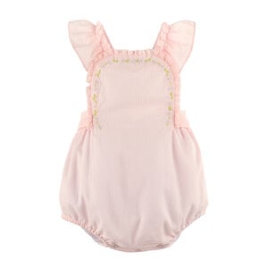 Sophie & Lucas Daisy Chain Sunsuit - Pink