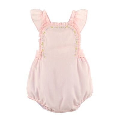Sophie & Lucas Daisy Chain Sunsuit - Pink