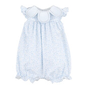 Sophie & Lucas BB Blooms Petal Playsuit Blue