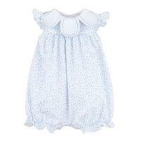 Sophie & Lucas BB Blooms Petal Playsuit Blue