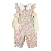 Sophie & Lucas Green Bloomie Bunch Playsuit
