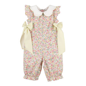 Sophie & Lucas Green Bloomie Bunch Playsuit