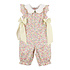 Sophie & Lucas Green Bloomie Bunch Playsuit