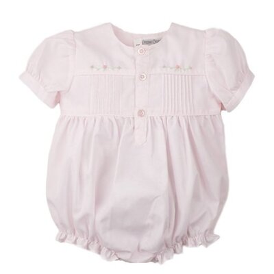 Feltman Brothers Pink Girl's Bubble Romper PRE
