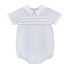 Feltman Brothers Boy's Blue/White Wave Smocked Romper