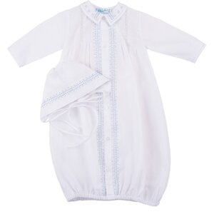 Feltman Brothers Leaf Take Me Home Gown White/Blue NB