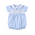 Baby Loren Blue Smocked Easter Bunnies Bubble