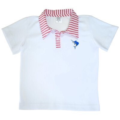 My Little Hoppers Swordfish Polo Short Set