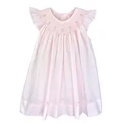 Petit Ami Pink Day Gown w/ Bloomer