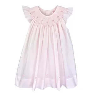 Petit Ami Pink Day Gown w/ Bloomer