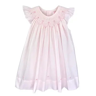 Petit Ami Pink Day Gown w/ Bloomer