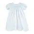 Petit Ami Light Blue Smocked Day Gown