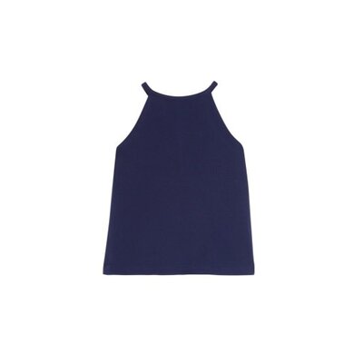 Little English | BISBY Halter Top - Navy
