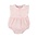 Pink Bubble w/ Striped Ruffle Collar