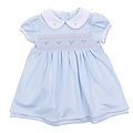 Magnolia Baby Piper's Classics Light Blue Smocked Dress
