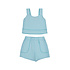 Mayoral Aqua Cotton Short Set