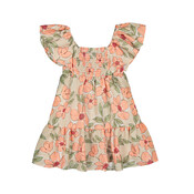 Mayoral Floral Linen Dress