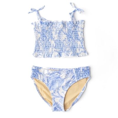 Shade Critters Tropical Blues 2pc Smocked Swimsuit
