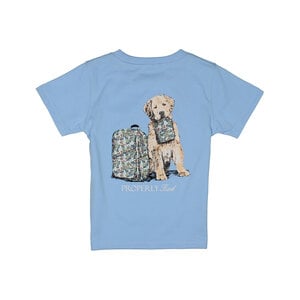 Properly Tied Light Blue Study Buddy SS Tee