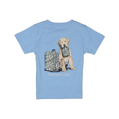 Properly Tied Light Blue Study Buddy SS Tee