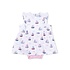 Angel Dear Bubbly Sailboats Pink - Ruffle Bodysuit Dress